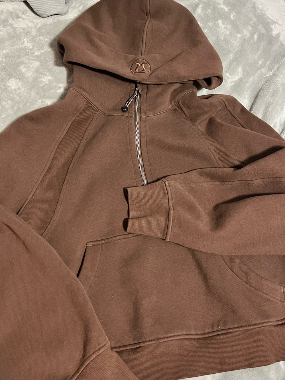 lululemon athletica Brown Full-Zip Hoodie